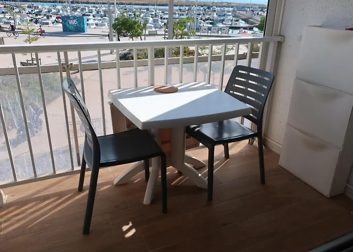 Studio Valras Vue Port Et Mer Wi-Fi Gratuit